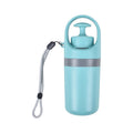 Blue and orange dog poop scooper color options
