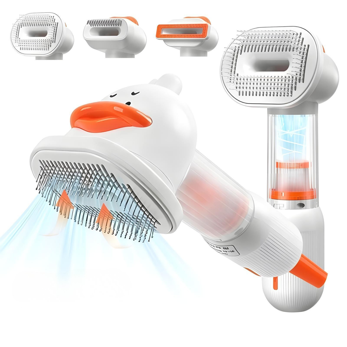 4-in-1 Electric Pet Hair Removal Brush for Cats & Dogs - product photo 1
