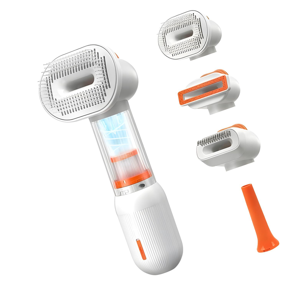 4-in-1 Electric Pet Hair Removal Brush for Cats & Dogs - product photo 2