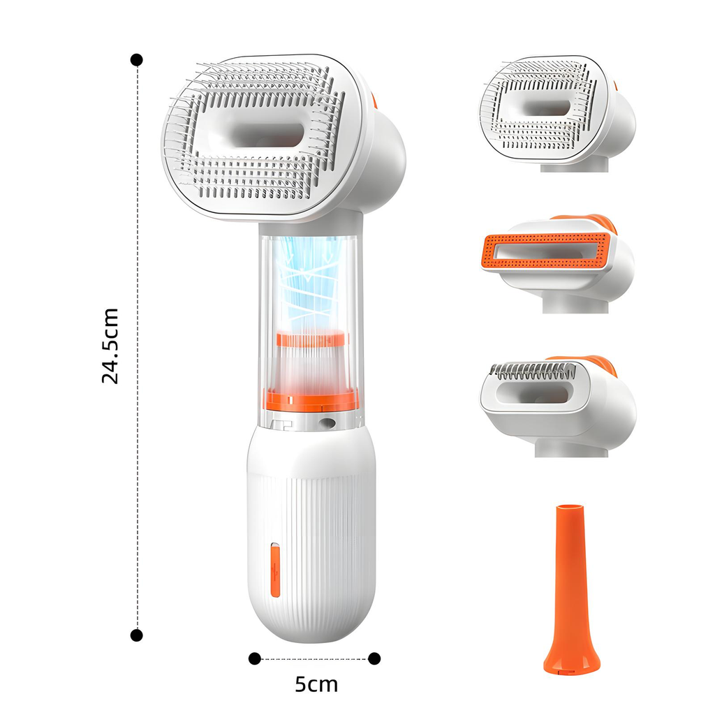 4-in-1 Electric Pet Hair Removal Brush for Cats & Dogs - product photo 7